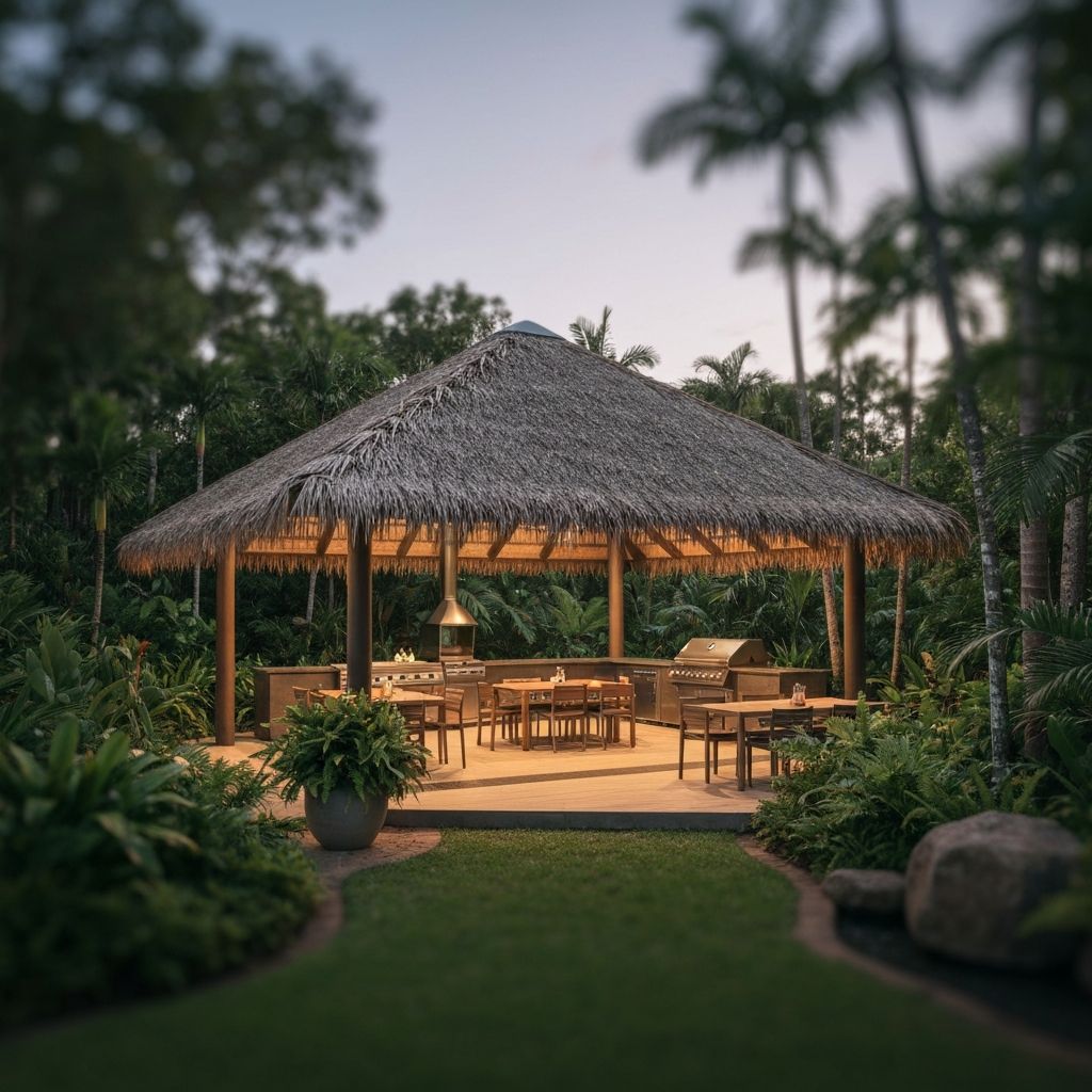 Garden BBQ Pavilion
