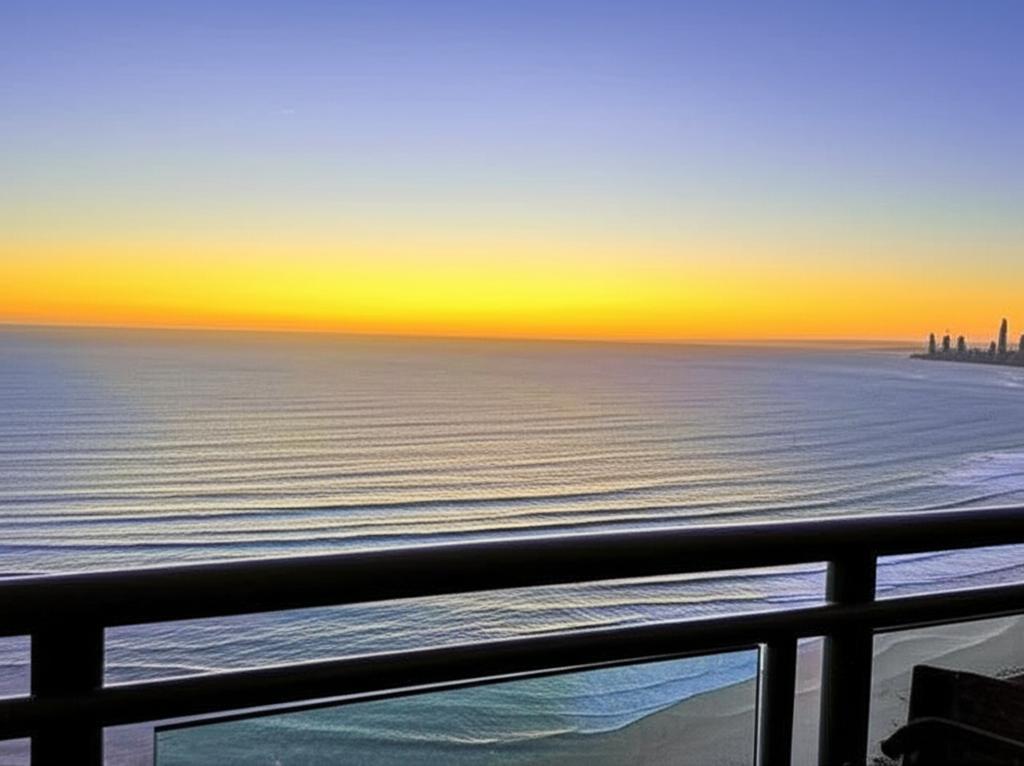 Sunrise over Main Beach